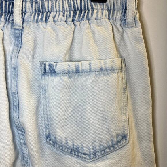 Forever 21 Women's High Rise Cropped Acid Wash Jeans Size M - Picture 5 of 9